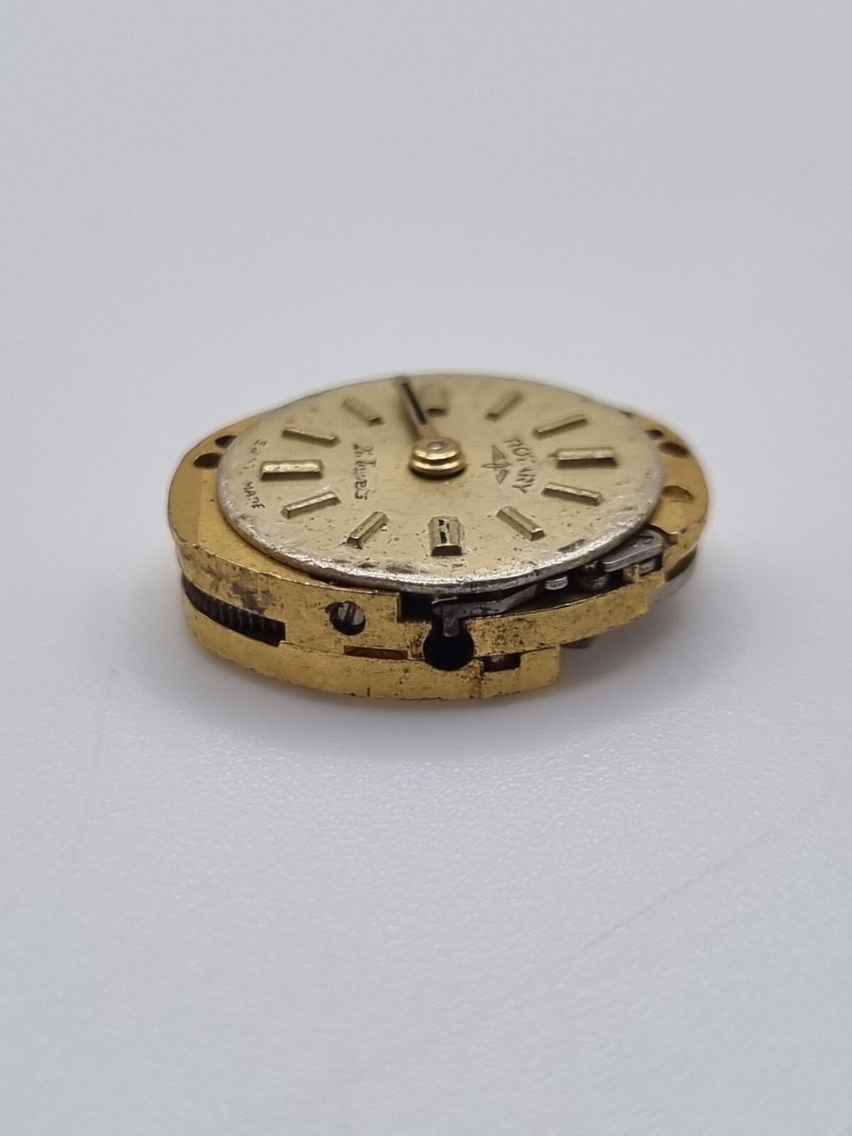 Rotary AS 1978 21Jewels Manual Wind Watch Movement Swiss Made Parts Repairs 13mm