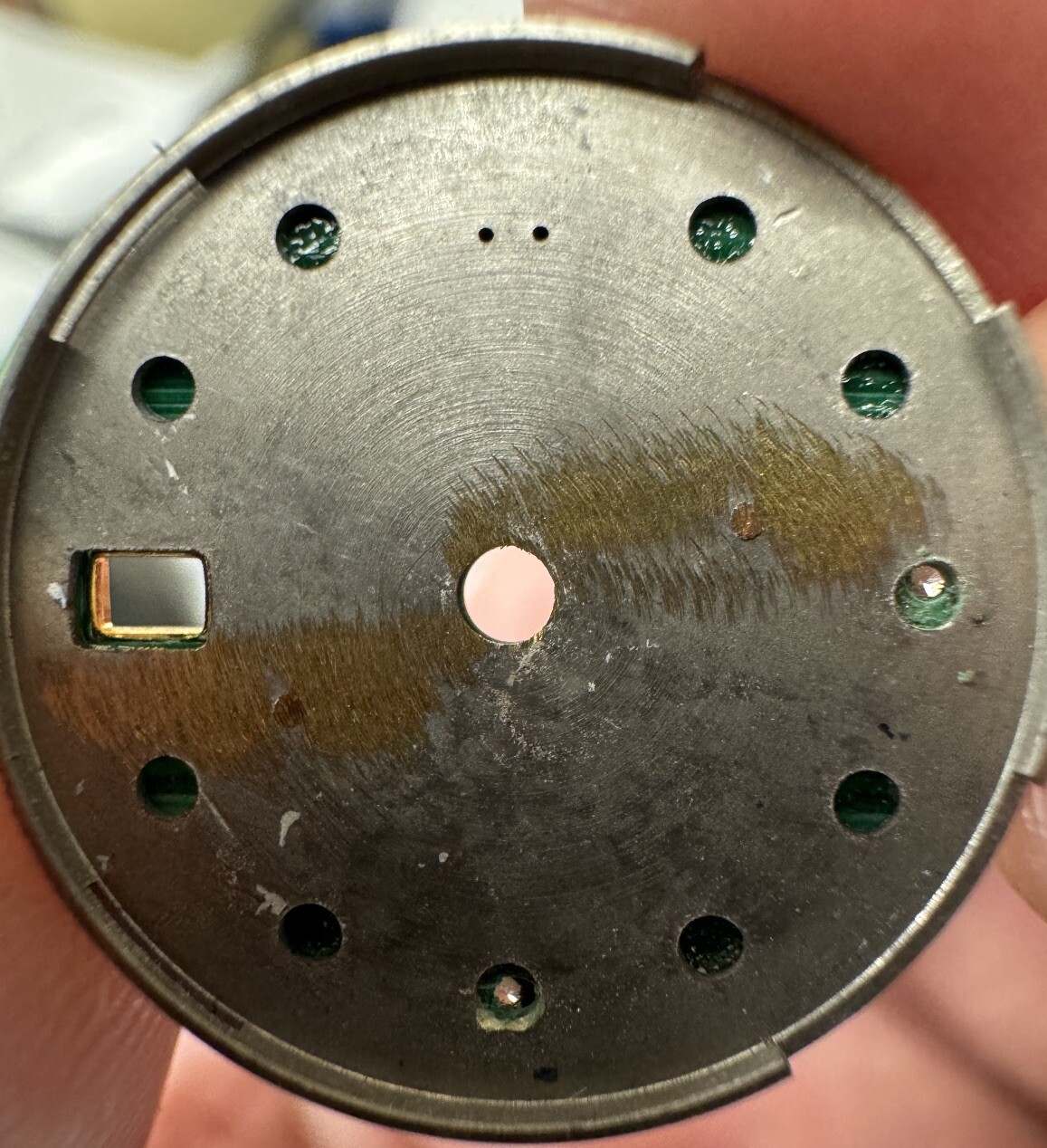 Rolex Ladies Datejust/President Custom Malachite Diamond Dial For 26mm Watches