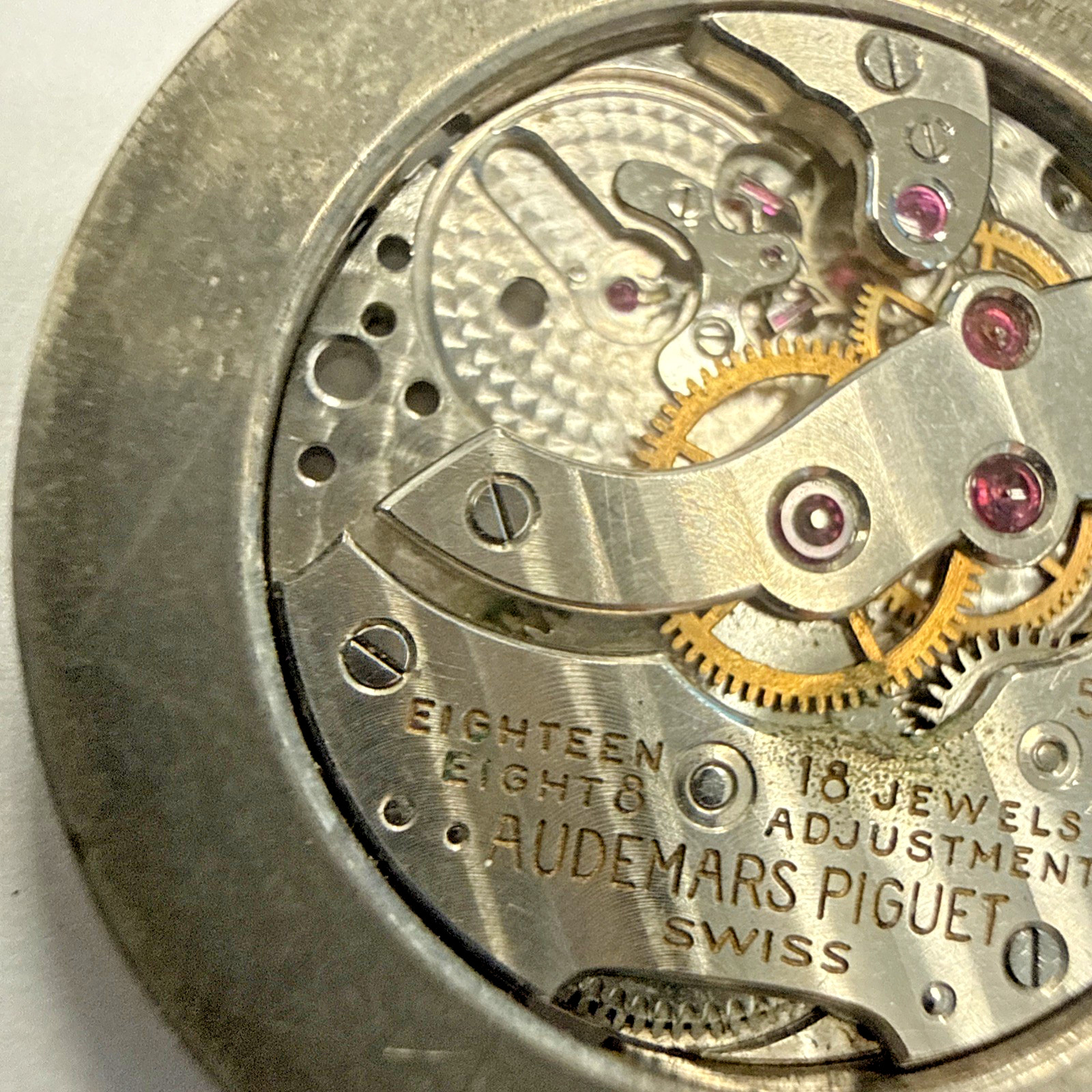 Audemars Piguet 18j Movement And Movement Ring.