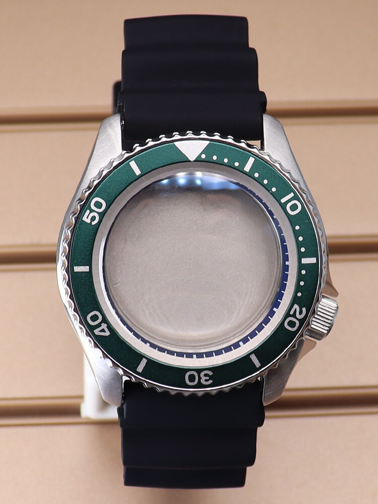 42.5mm Seiko SKX007 Mod Watch Case Sapphire Glass For Seiko Nh35 Nh36 Movement