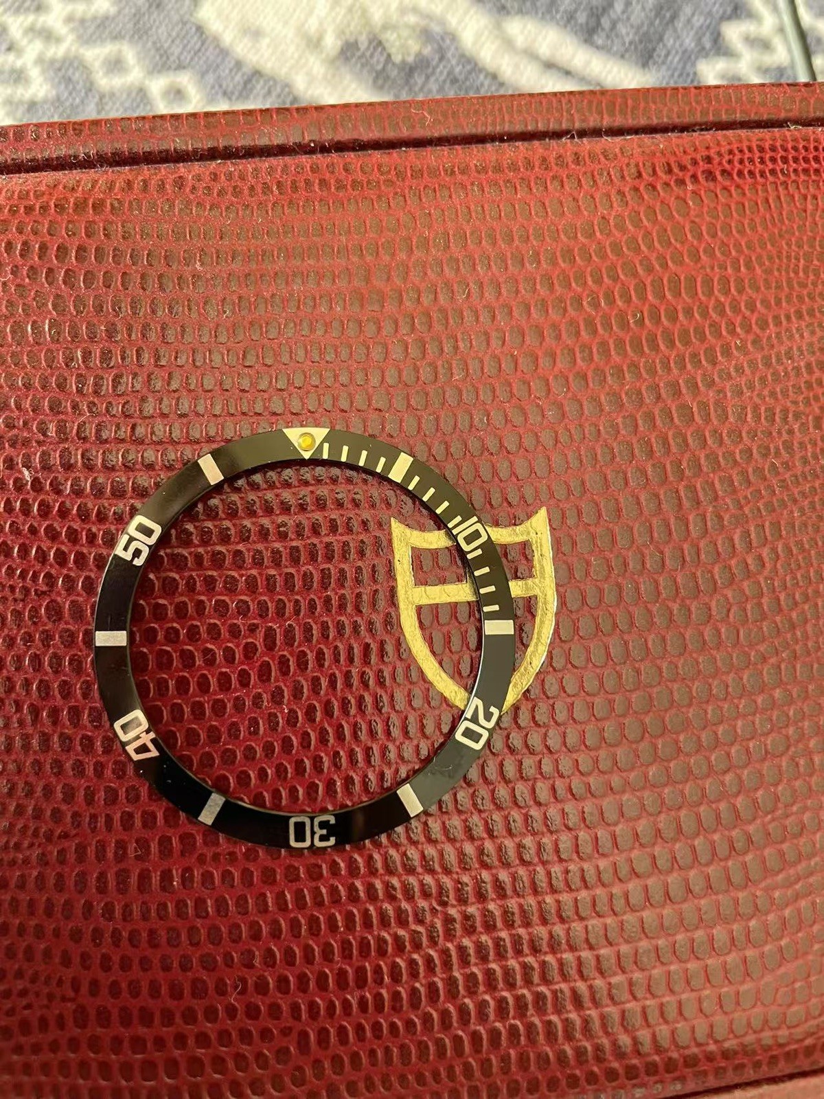 Vintage R T Flat 4 Bezel, Black, Fit For 1680, 5513, 5512, 76100, 79090, 9401