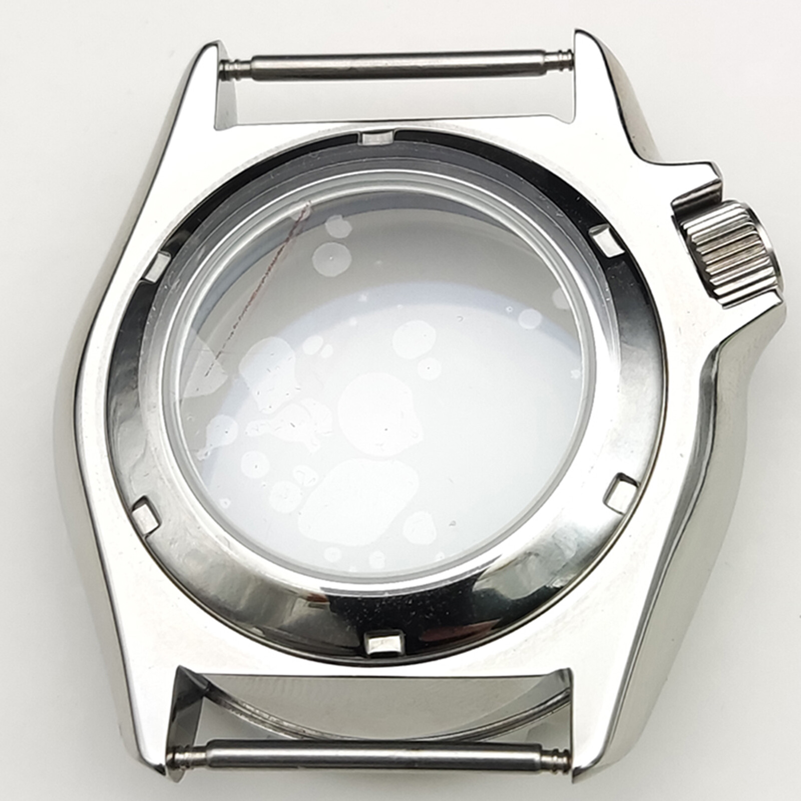 42mm Sapphire Glass Steel Watch Case for NH35/36/4R/7S Movement Watch Modified