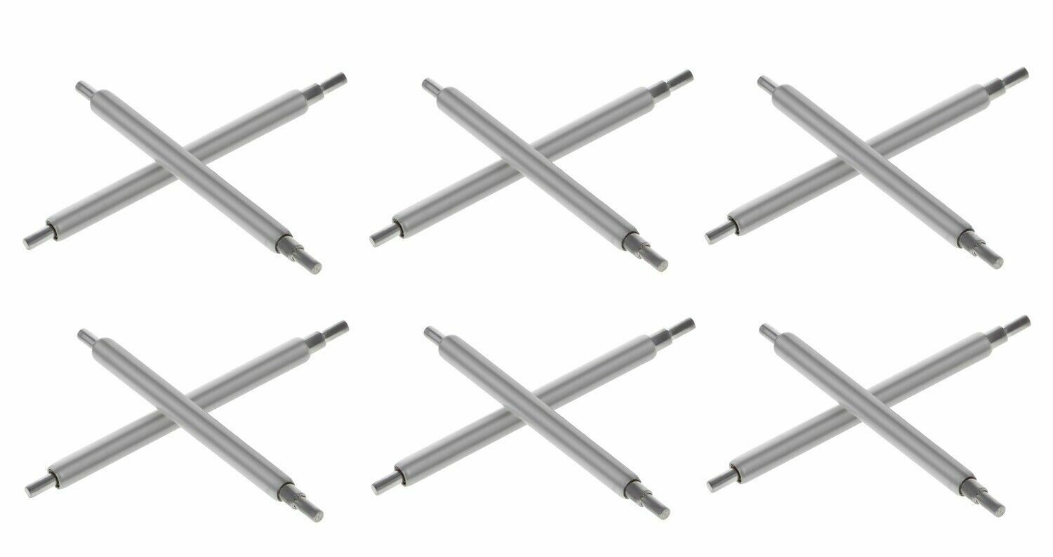 12 Piece 20mm Stainless Steel Replacement Spring Bars For Rolex Datejust Jubilee