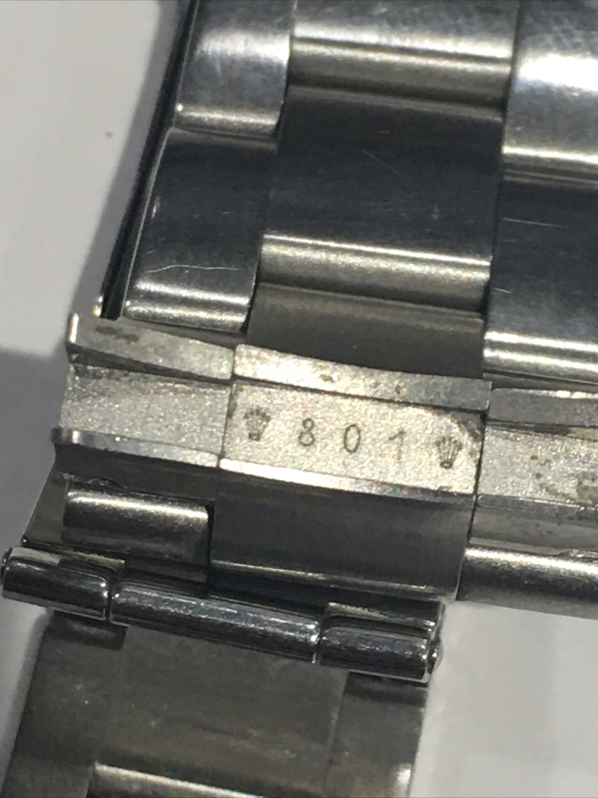 78790 A (SEL) Oyster Bracelet 20mm DE3 w/801 Ends-Rolex GMT-Master Explorer II