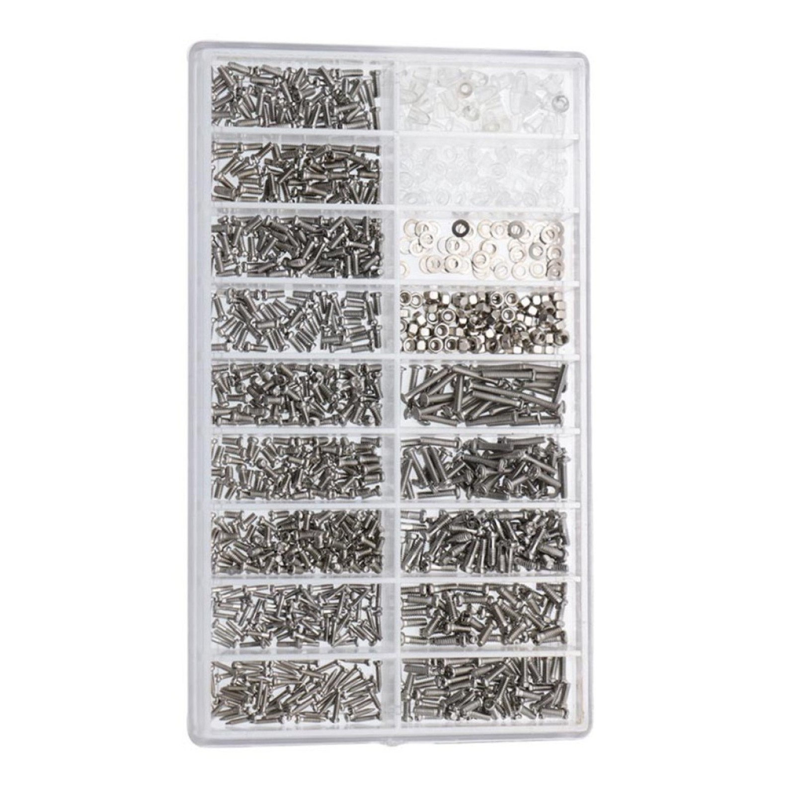 1 Box Stainless Steel & Plastic Eyeglass Sunglass Screws Nut Watchmaker Tools G