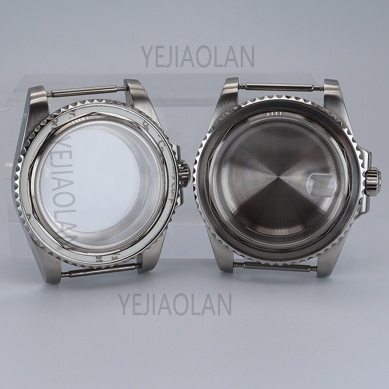 40mm Watch Cases Stainless Steel Fit Nh35 Nh36 38 Eta 2824 Movement 28.5mm Dial