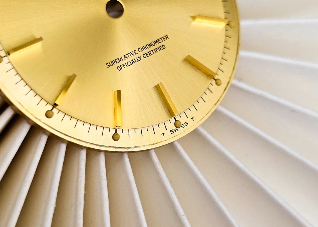 Rolex Golden Day-Date dial, suitable Ref. 1803 – Plastic Glass