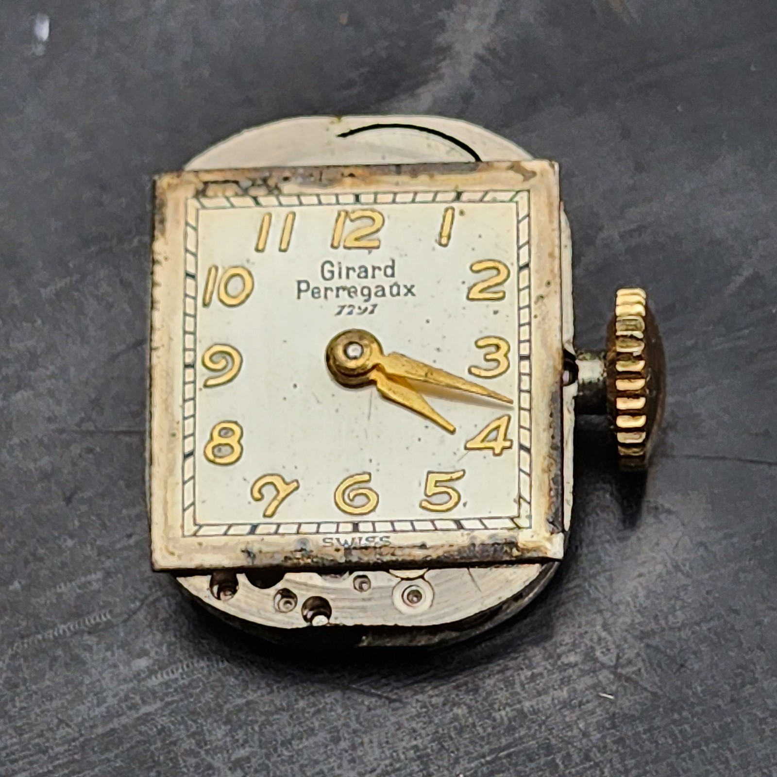 Girard Perregaux 1791 2660 Watch Mvmt Cal 73 AE 17j Running Swiss Vintage✅