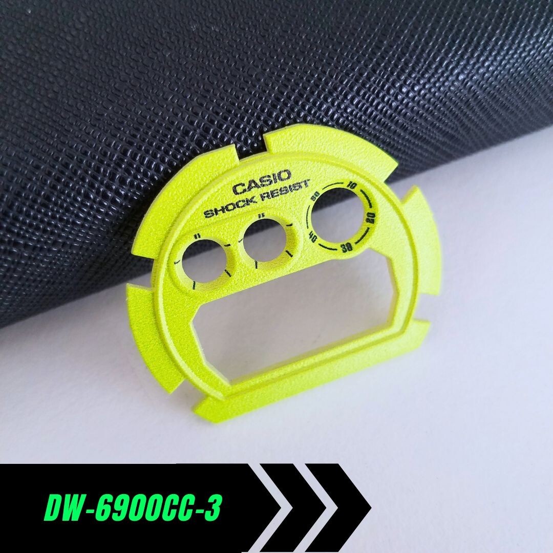 DW-6900 Faceplate Custom Original G Shock Watch Dial DW-6900CC-6 MM-2 CC-3