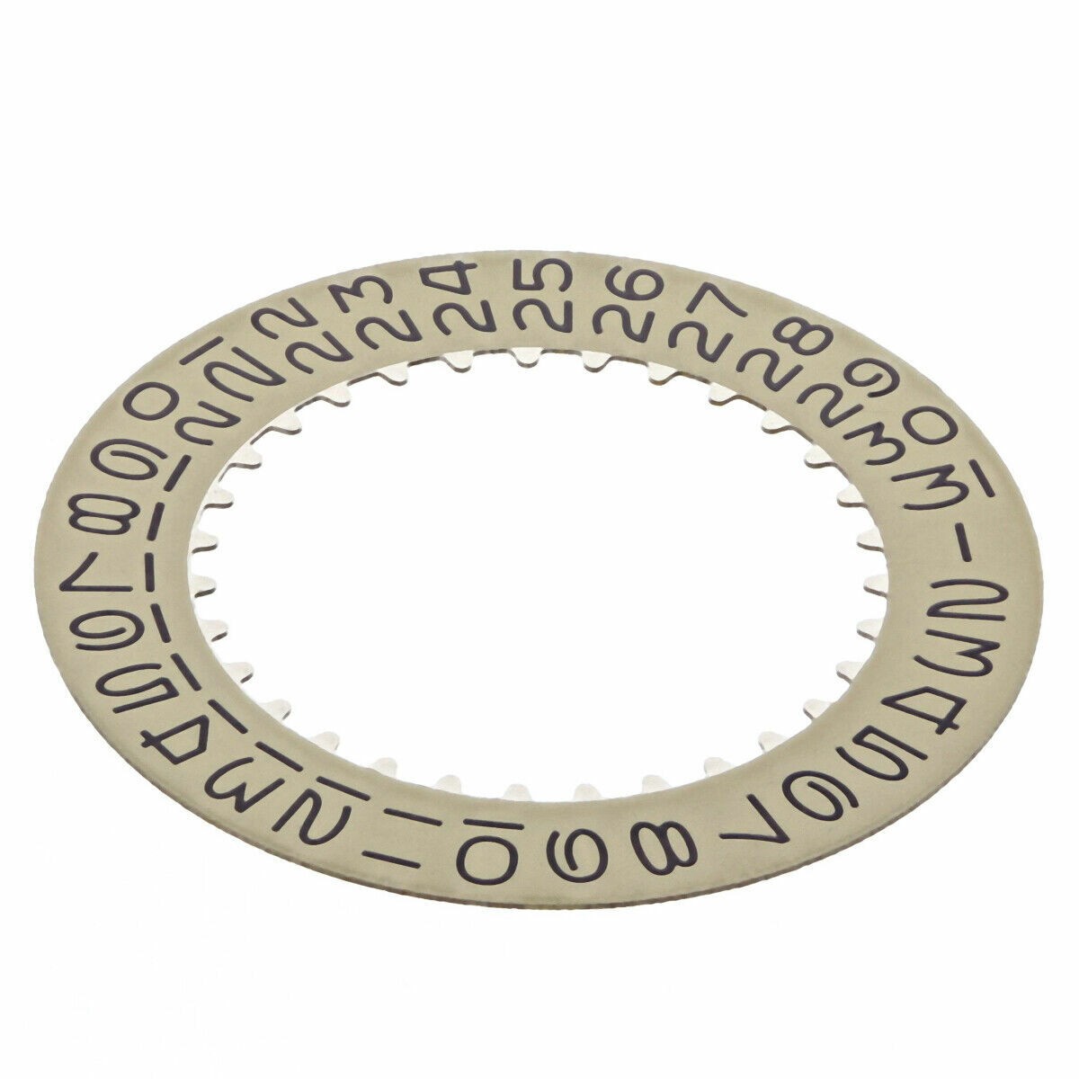 Date Disc For Rolex 1530-1570 Movement Champagne Yellow Watch Part