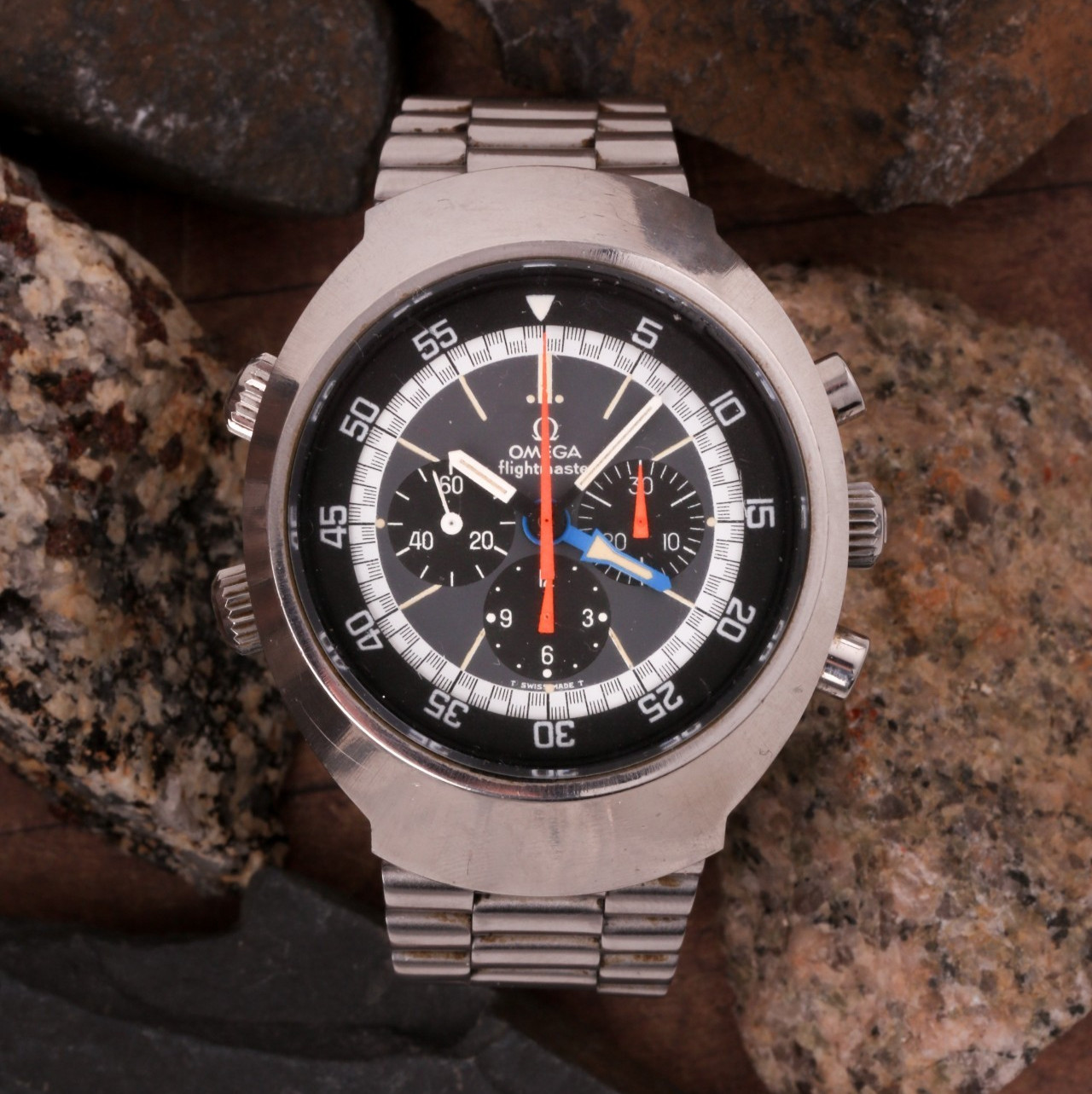 NEW OMEGA FLIGHTMASTER 145.026/145.0026 COMPLETE CASE REBUILD KIT MINERAL GLASS