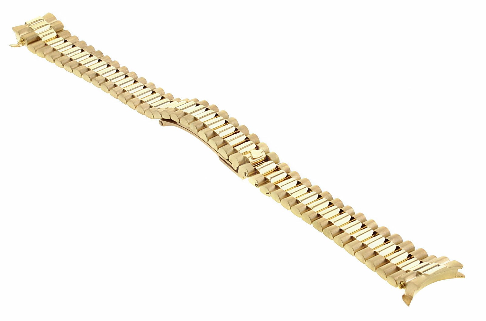 18K YELLOW GOLD PRESIDENT WATCH BAND STRAP FOR ROLEX 26MM 76188, 76198, 77518