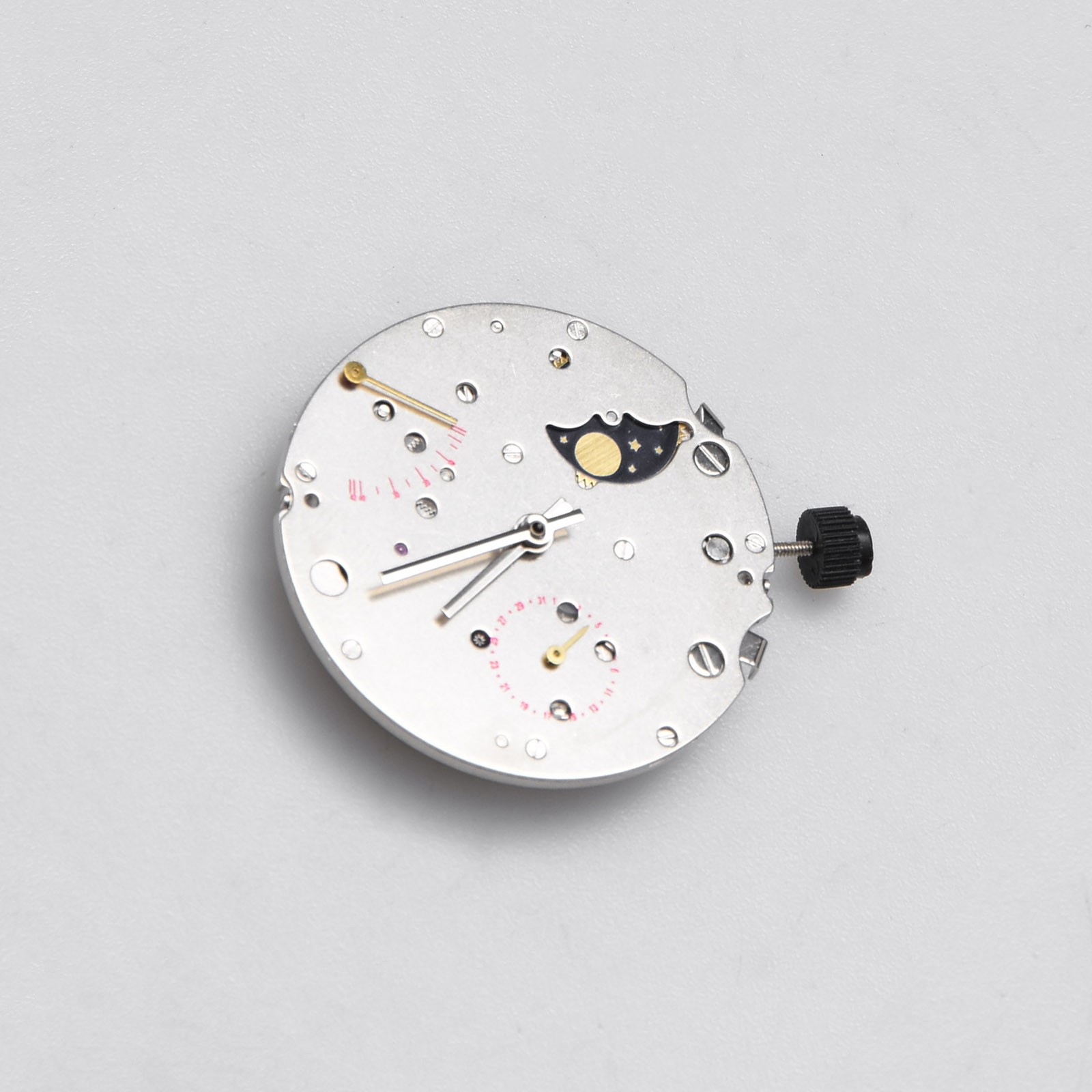 ST2153 Automatic Movement 28800bph Moon Phase Date 32 Jewels Power Reserve DIY
