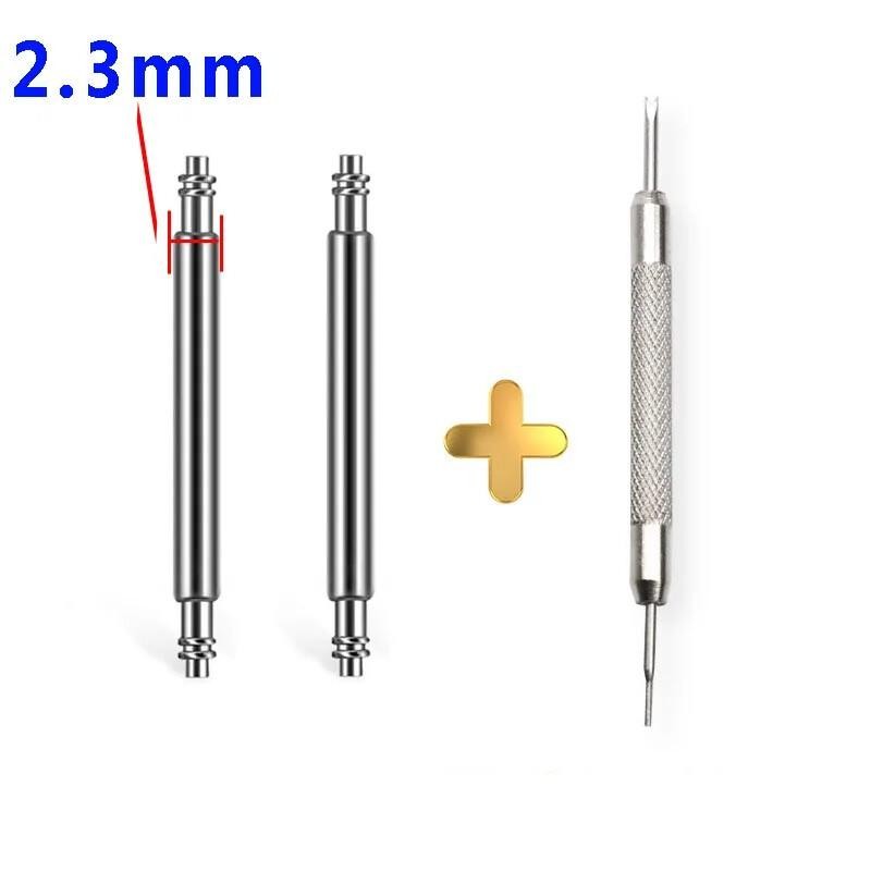 2mm 2.3mm 22 26mm Steel Spring Pins For Garmin Fenix Watch Strap Bars Connecting