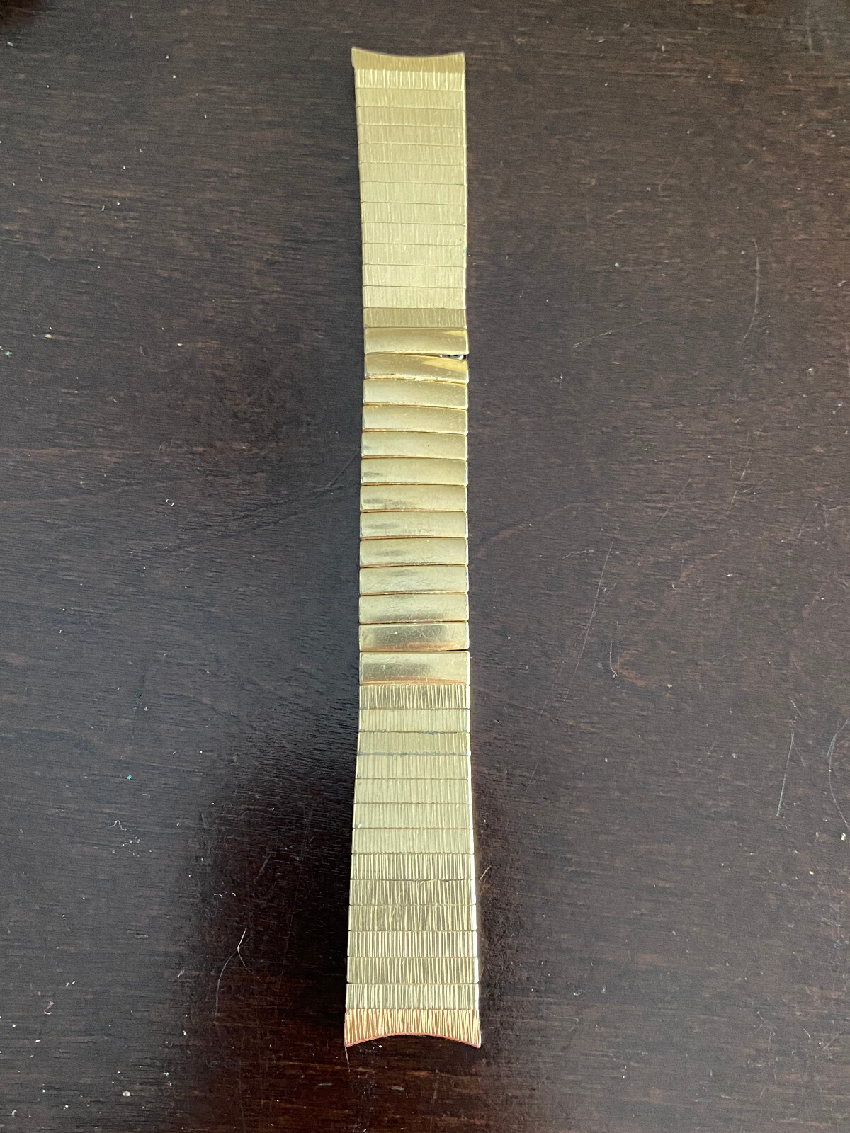 VINTAGE KREISLER STELUX 18MM STRETCH BAND ONLY , GOLD FILLED 1/20TH