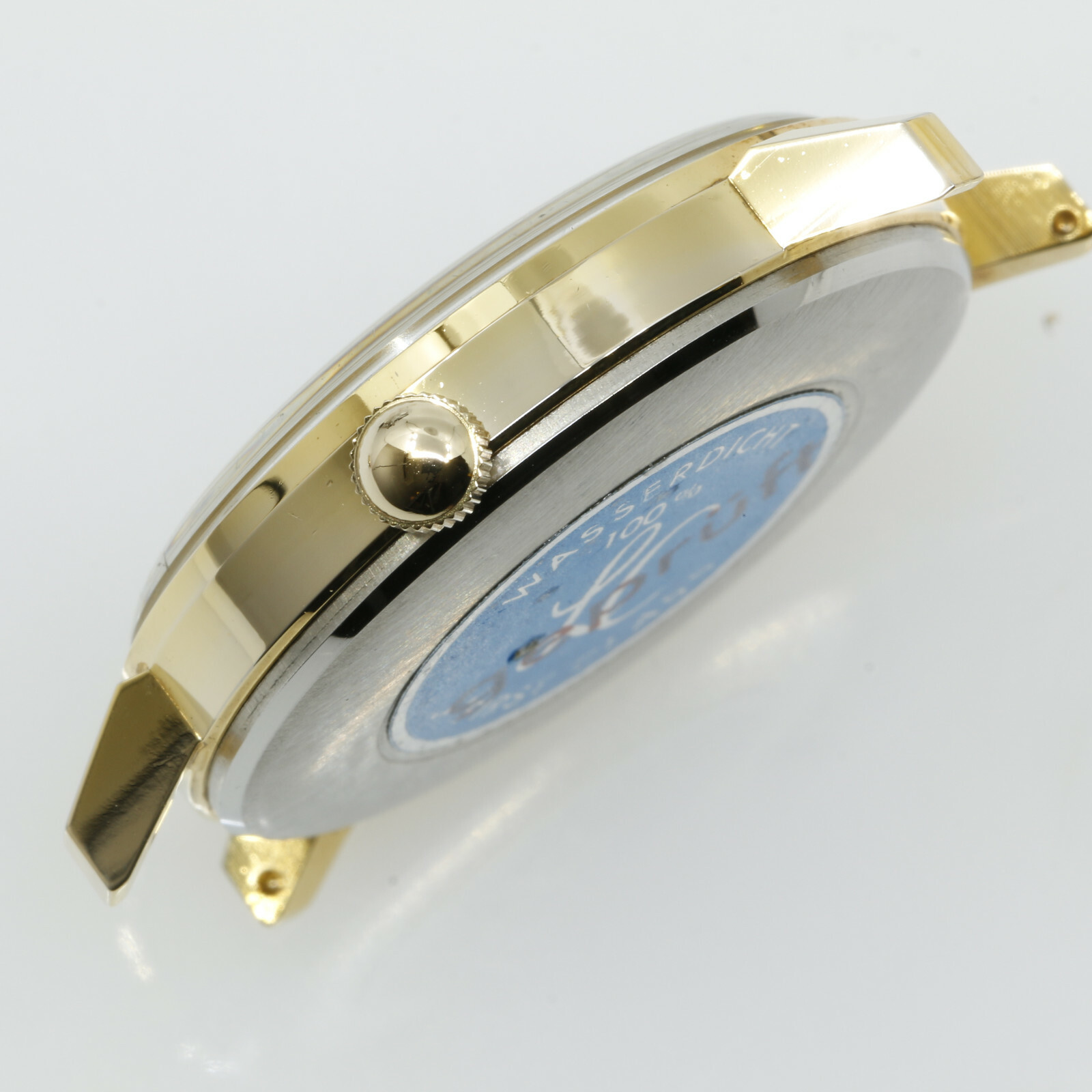 WATCH CASE S. STEEL Case back NOS it could fit ETA 2836-2, Antimagnetic