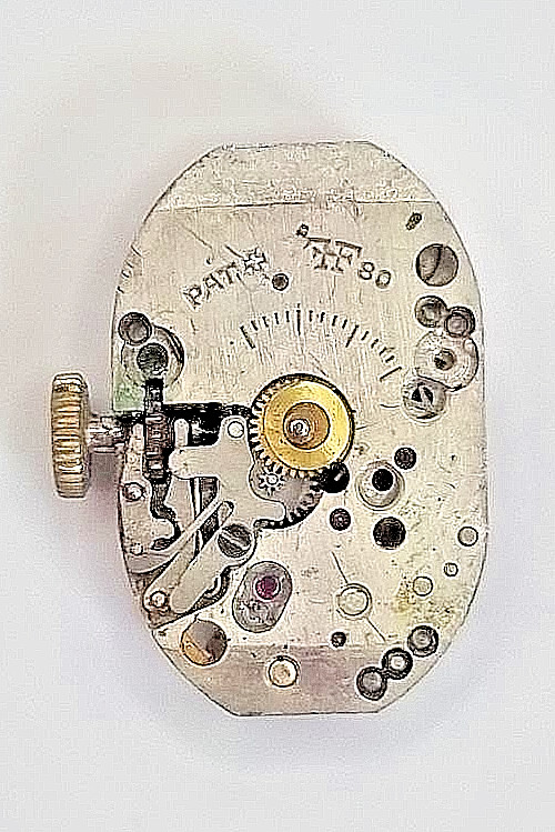 FHF 80 17 Lorie Ruby Jewel Manual Watch Movement Swiss Faulty 15mm
