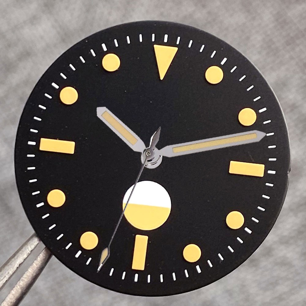 200M Dive Case For 50 FATHOMS Watch Bubble Sapphire Sandblasted fit NH35 NH36