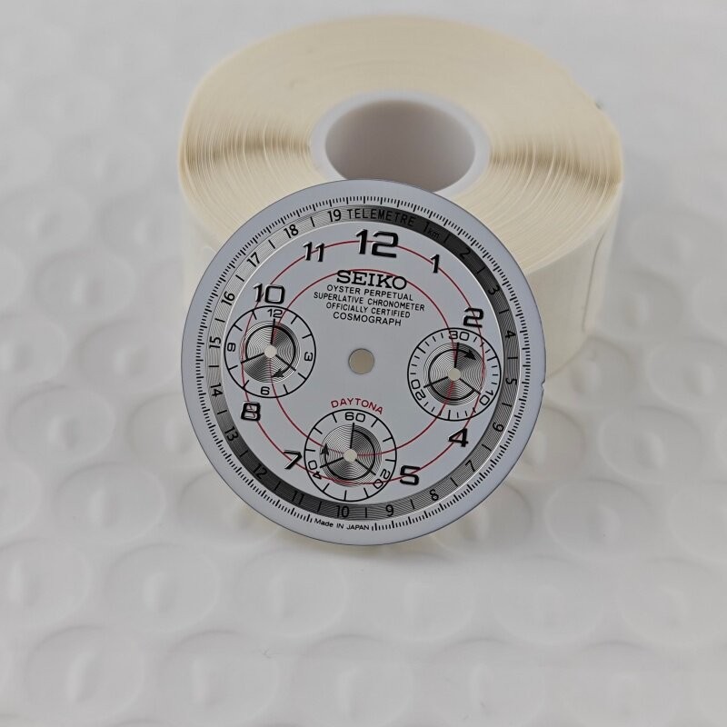 29.5mm Multi-functional Watch Dial No Luminous for Vk63 Movement Watch Parts