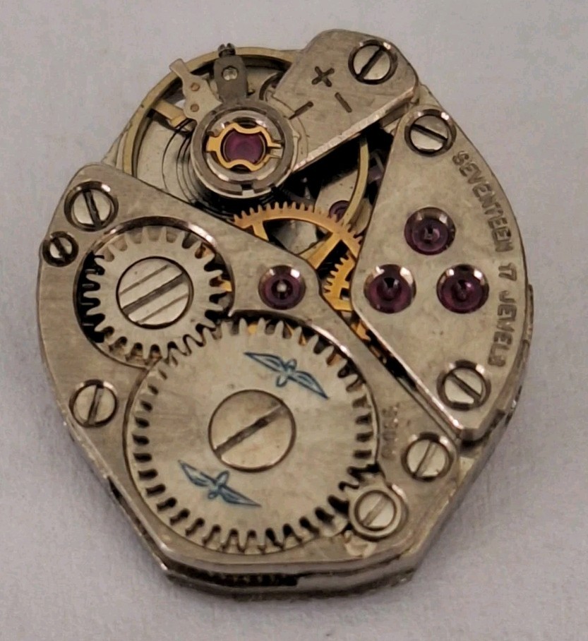 Vintage Rotary 17 Jewels Ladies Mechanical Watch Movement (Balance Is Okay)
