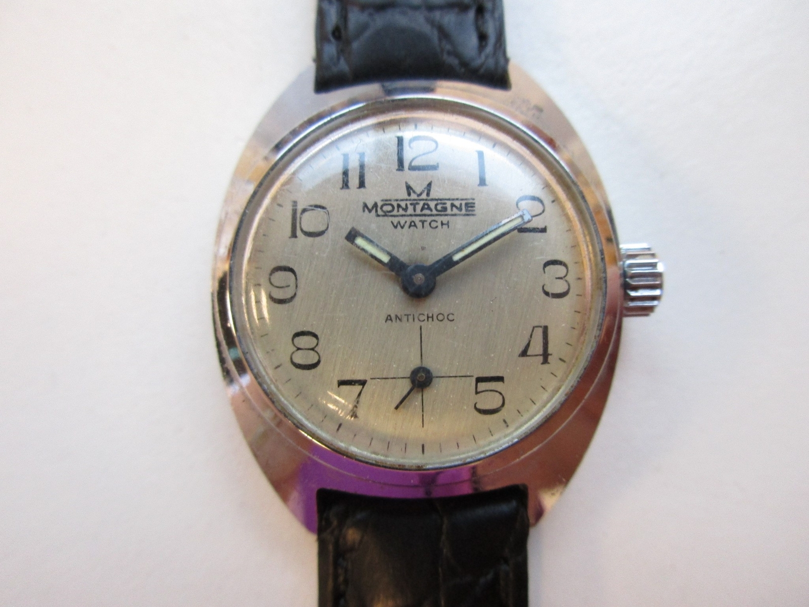 Montagne sub seconds 1970’s boy size watch – FE cal. 233-60 – running