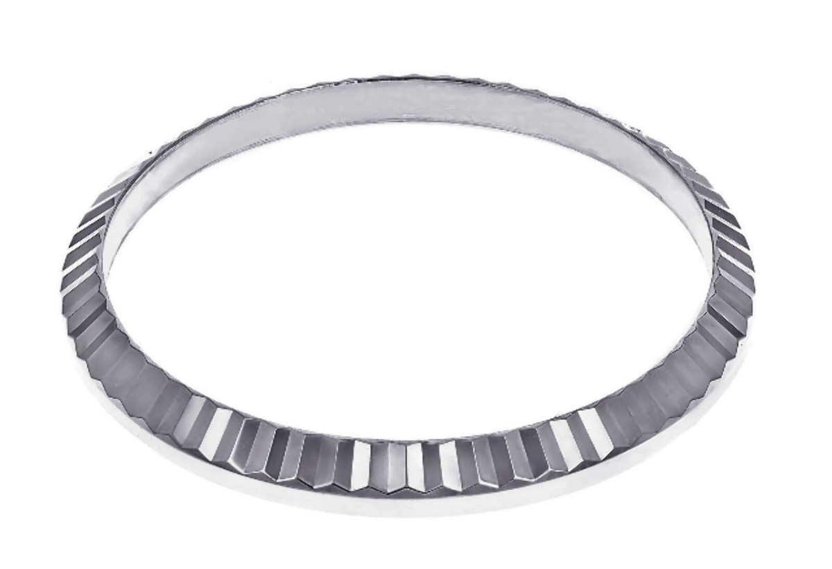 FLUTED BEZEL FOR 31MM ROLEX MIDSIZE 177200, 178240, 178274 178271 178384 STEEL