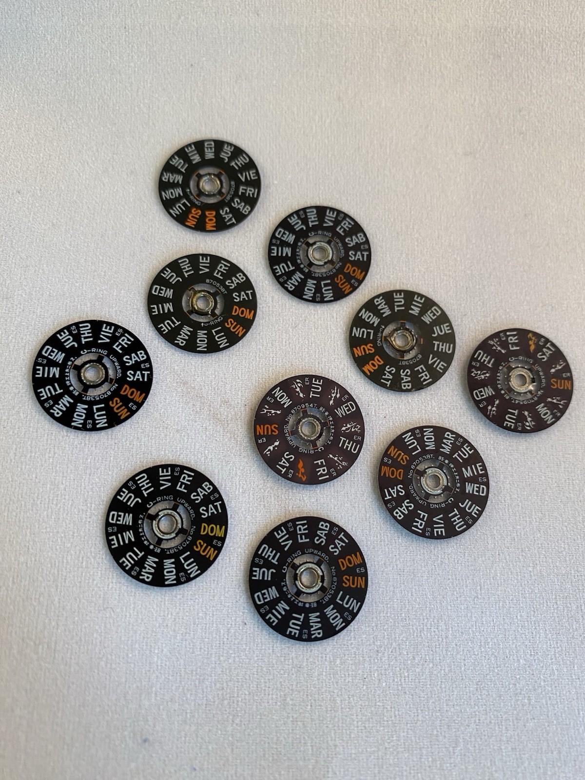 Day Wheel Seiko 6138/6139 PN 870538 Vintage Nice