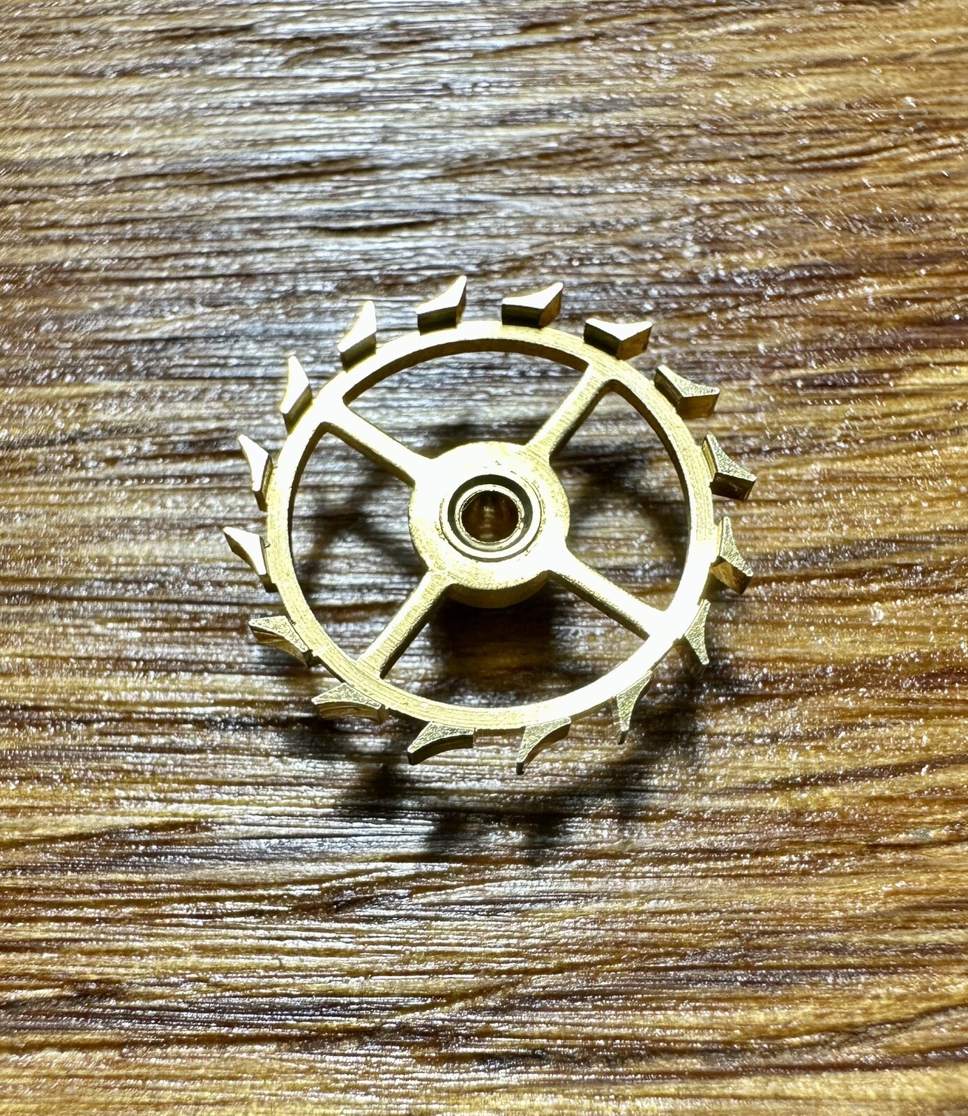 ESCAPE WHEEL with hub for WWII World War 2 Hamilton model 21 Ship Chronometer
