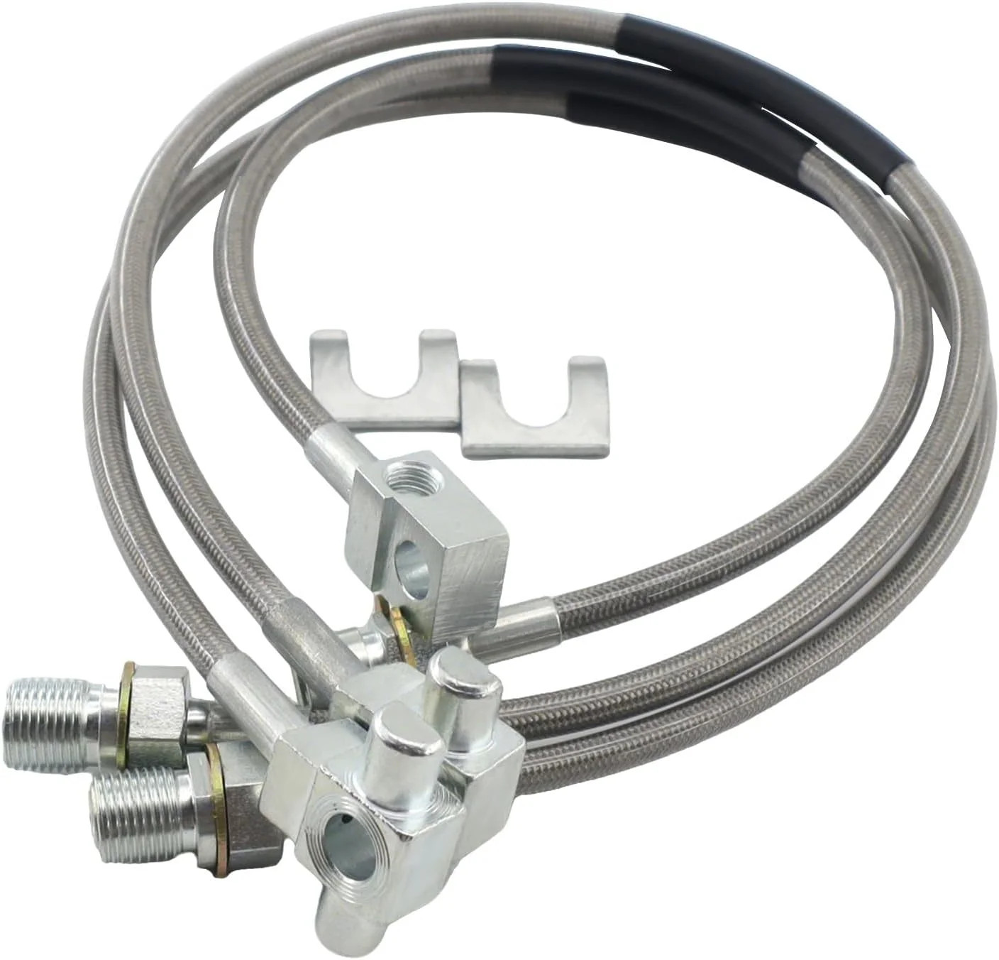 3PCS Stainless Steel Brake Lines Set Fits Chevy GMC C K Truck 4-6 Lift Durable