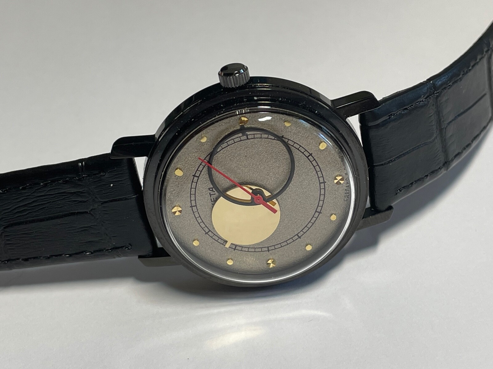 RAKETA KOPERNIK day 2609 H mechanism USSR new case steel mans wristwatch