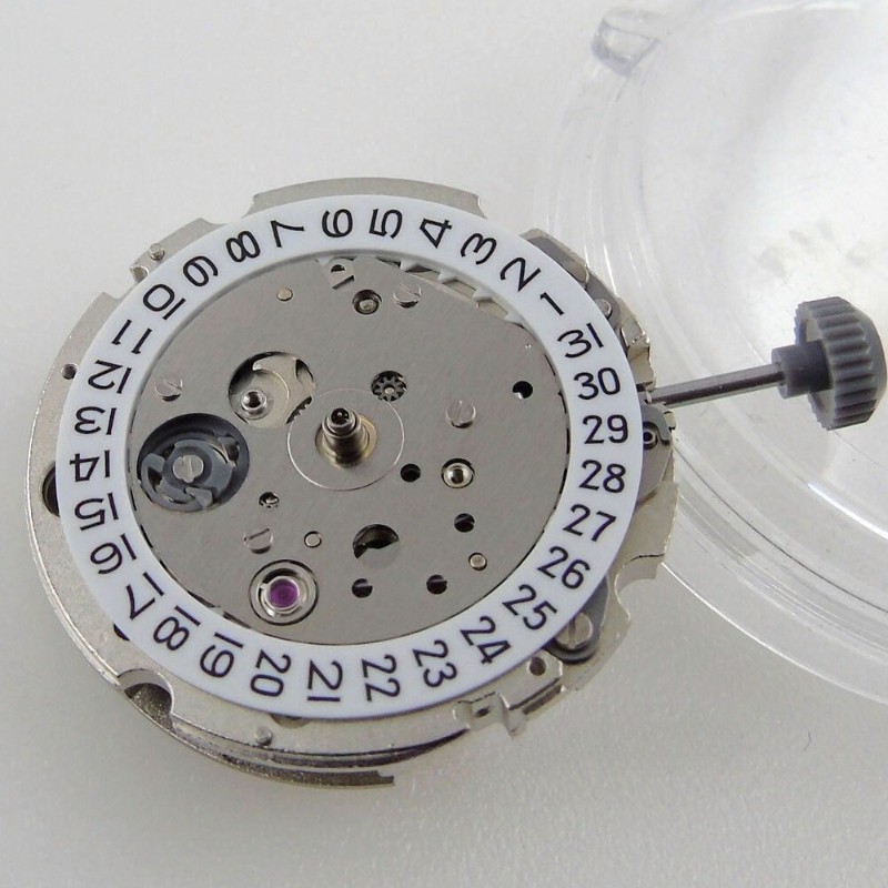 New edition 21 jewels miyota 8215 black window automatic mechanical movement