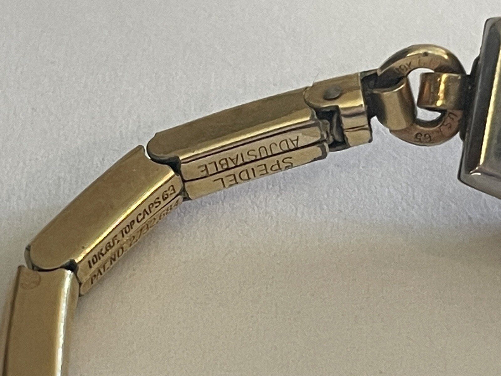 Swiss Simmons Oriental Watch Co. Speidel Watch Runs 🌺🌺
