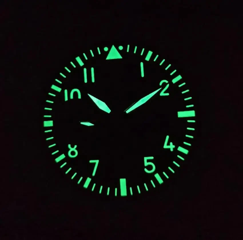 39mm blue dial and Watch hand for ETA6497 6498 seagull ST3600