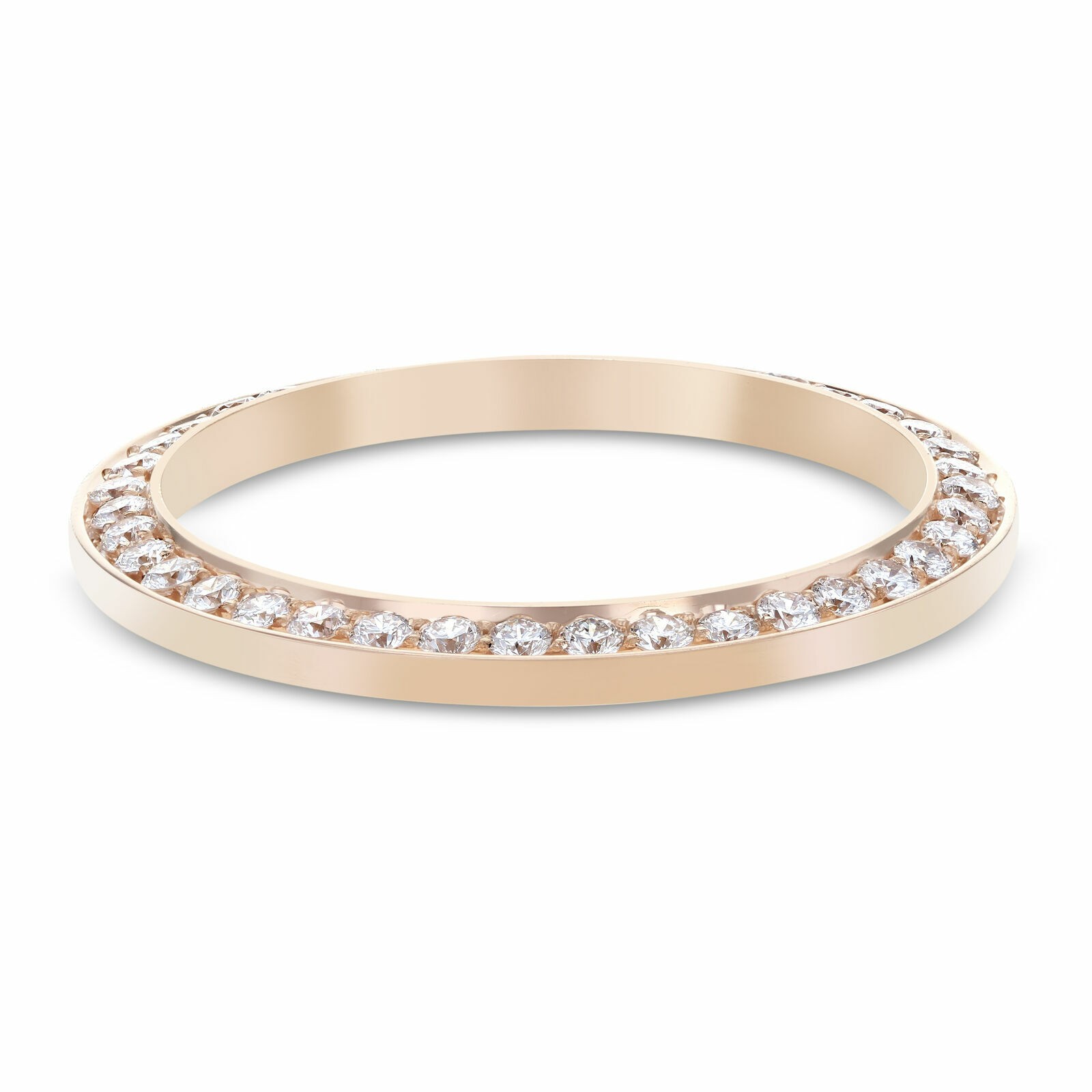 1CT BEAD NATURAL DIAMOND BEZEL FOR ROLEX 28MM 279135 279165 279175 EVEROSE GOLD