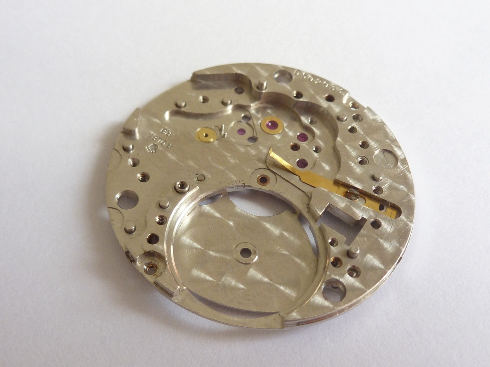 100% Authentic ROLEX 1570 Main Plate with all jewels mint condition 1530
