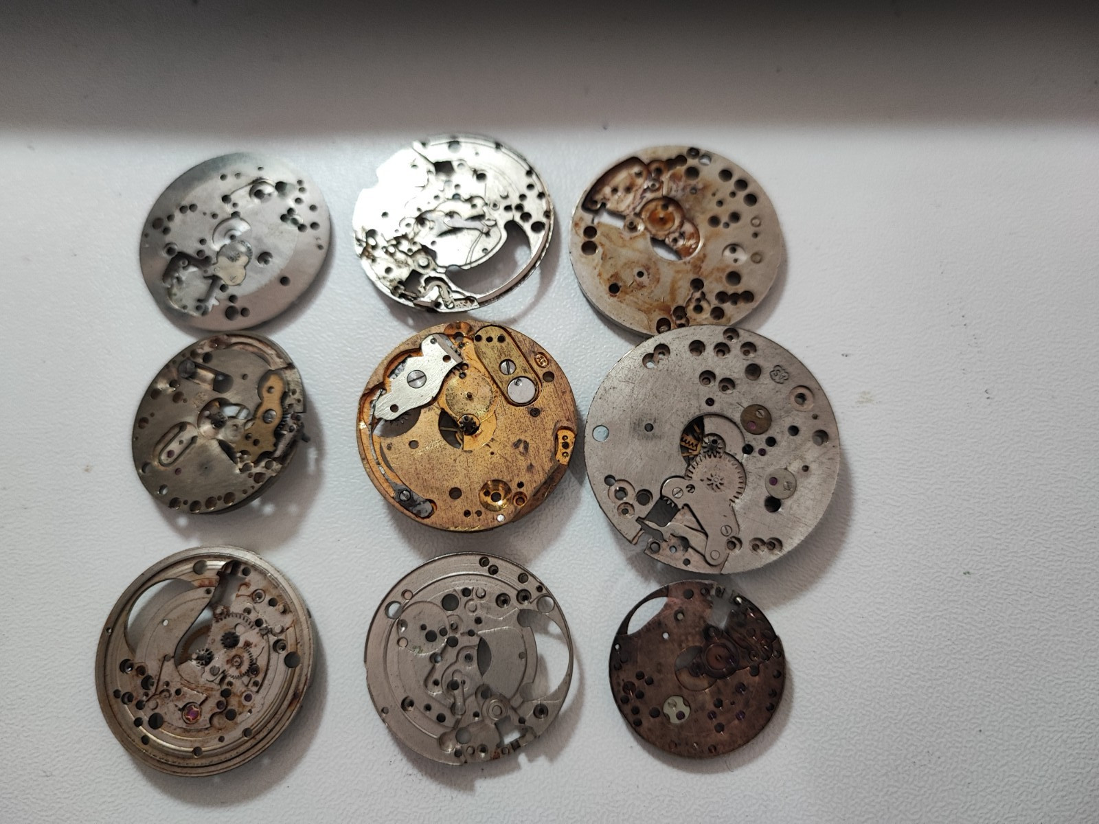 mix AS Watch Main Plate lot AS 1423 AS 1916 AS 1203 AS 1691/93 ST 1940/41 others