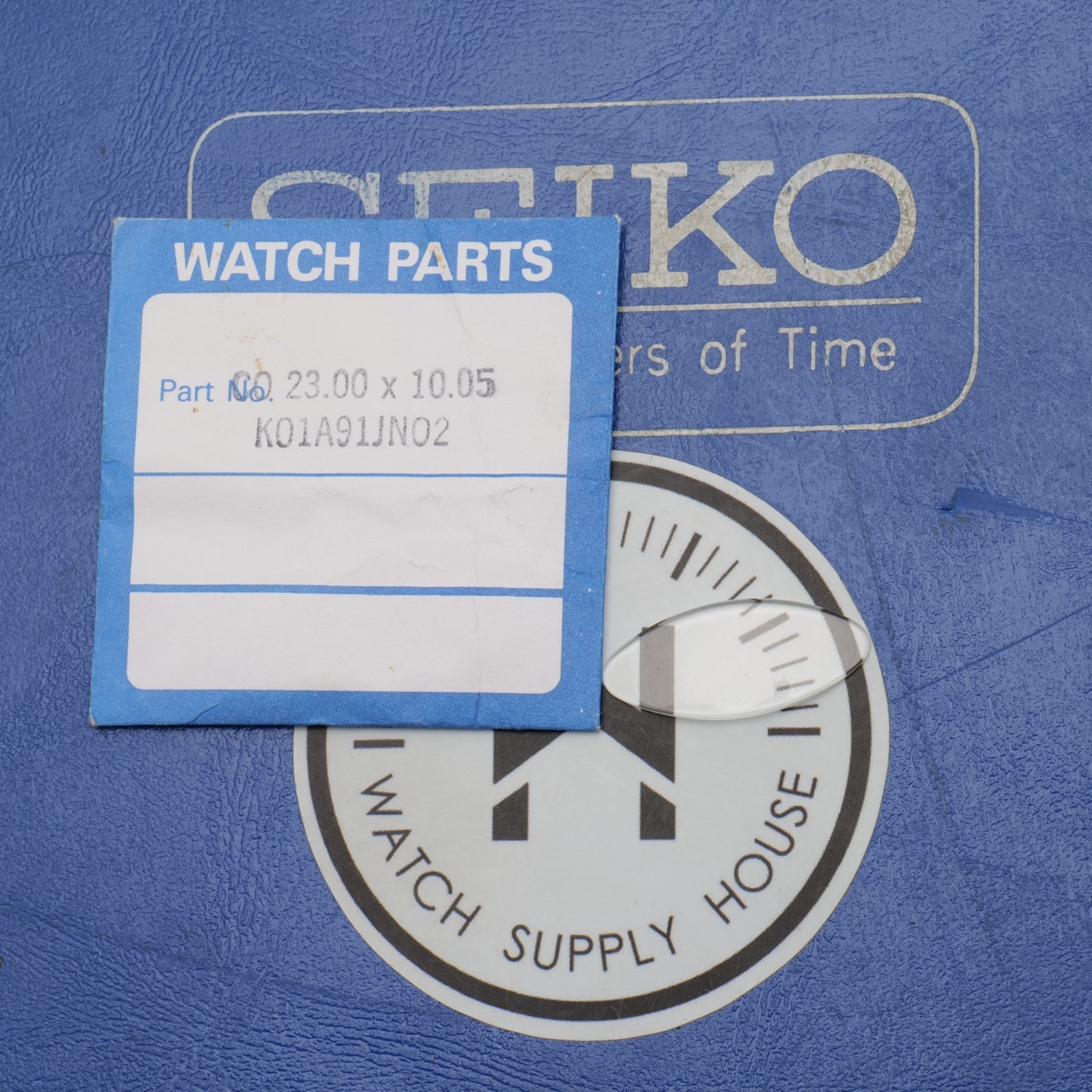 Seiko Original Watch Crystal Part K01A91JN02 Watchmakers New Old Stock (SEKG)