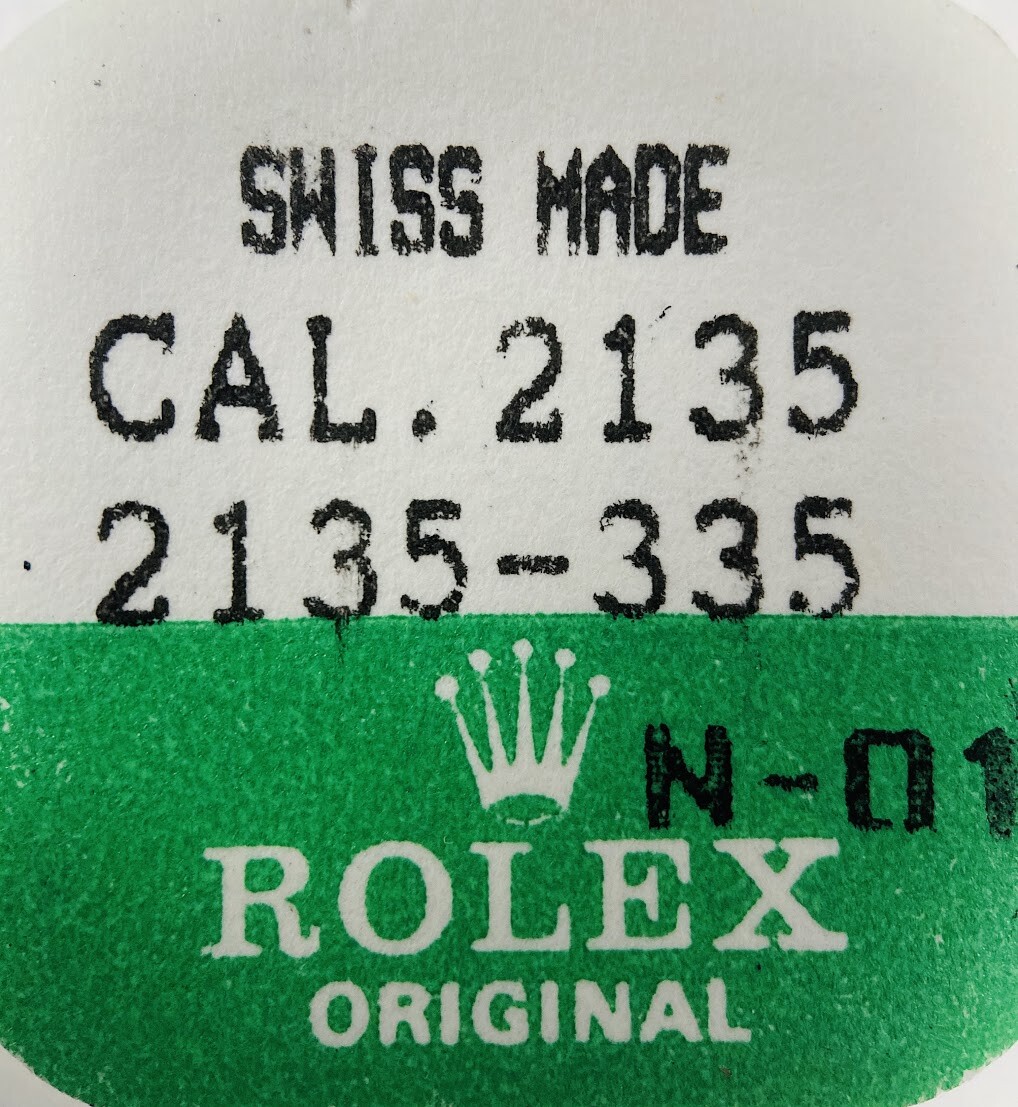 ROLEX FACTORY NEW SEALED ROLEX MINUTE PINION WITH CANNON PINION 2135 335