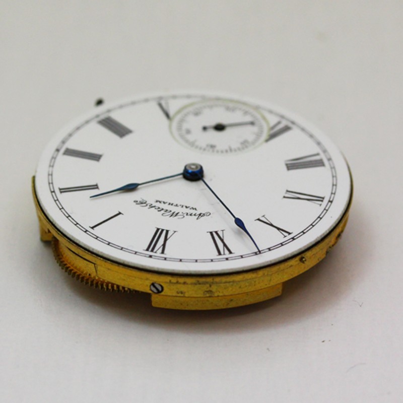 American Waltham Watch Co. Grade D – Grade Royal Pocket Watch Movement + Dials