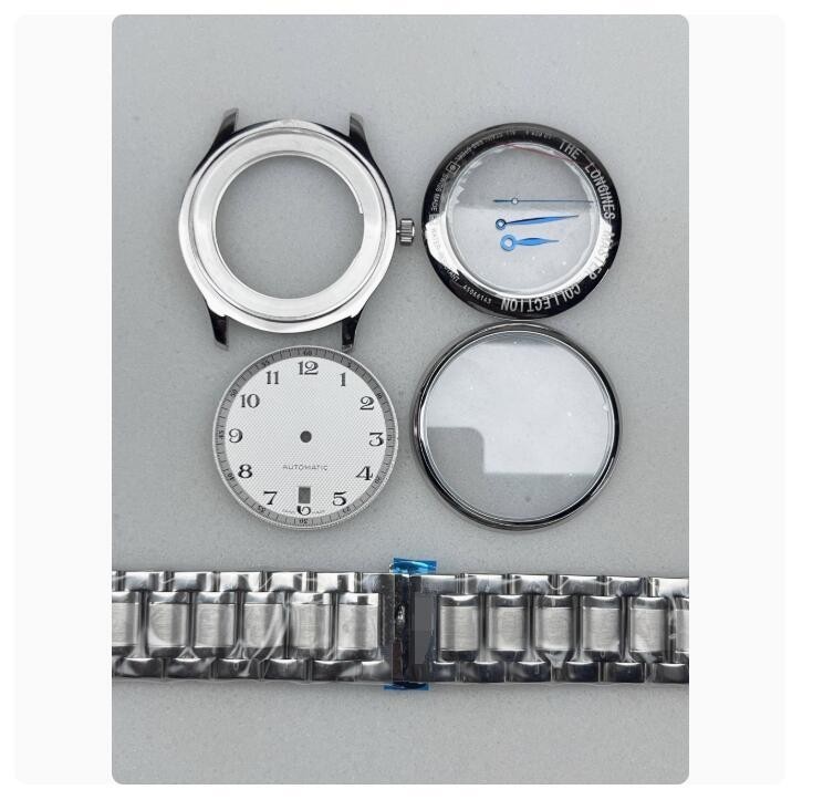 Watch Accessory Watch Case Set 38.5mm for 2824 2130 2892 Movement