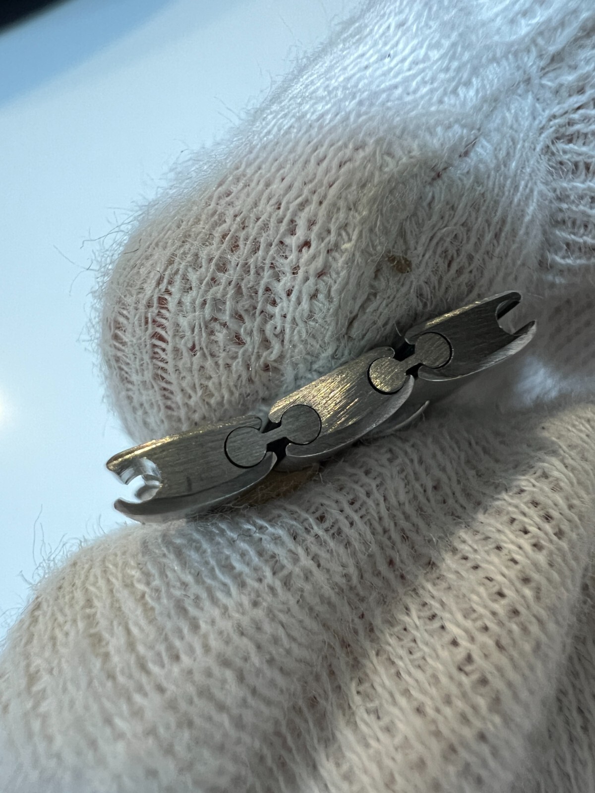 HERMES Profile Genuine Link Watch Band Bracelet Parts