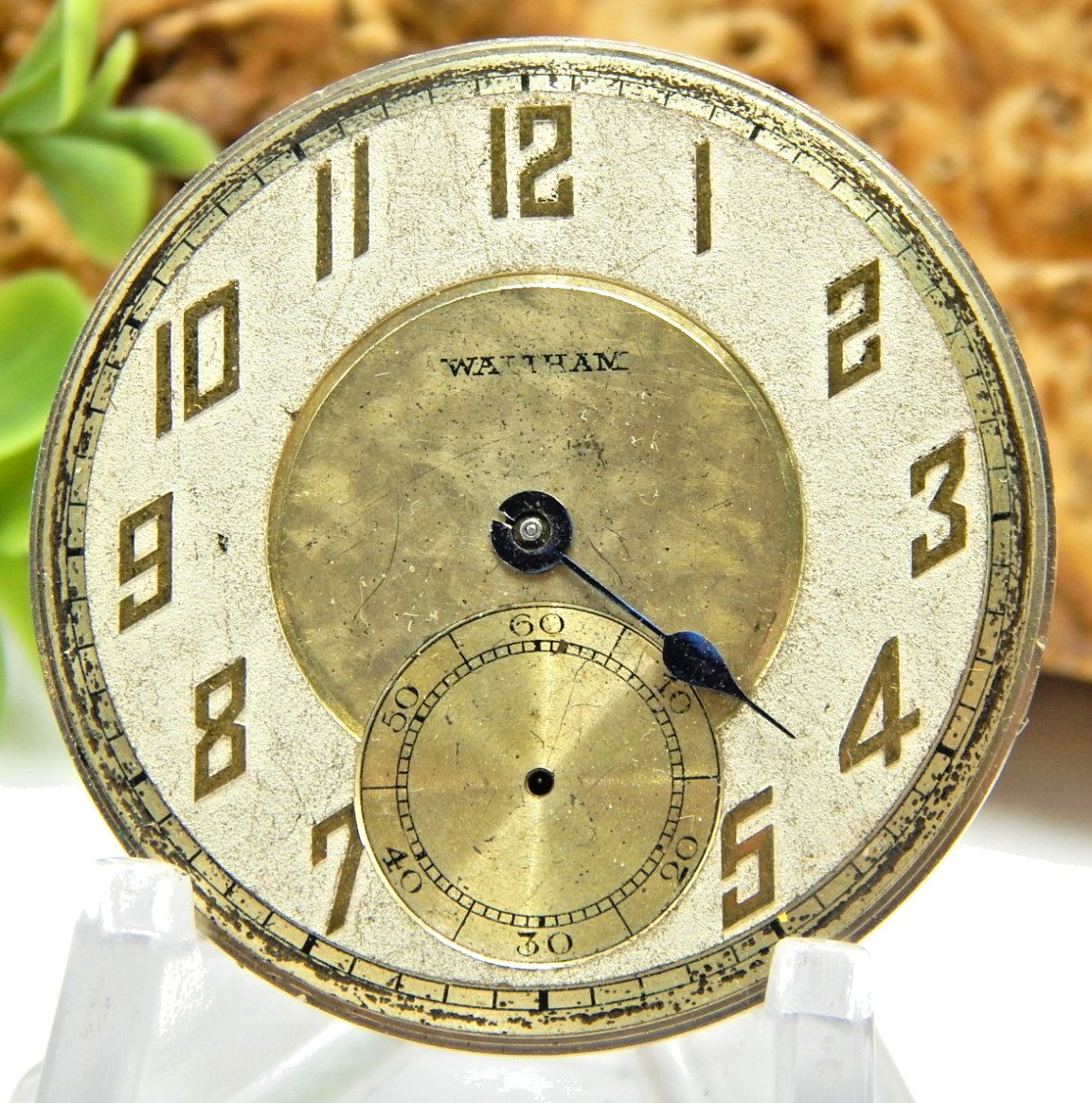 Antique Pocket watch movement Waltham Colonial Series 1420 14S 15 jewel OF ’19