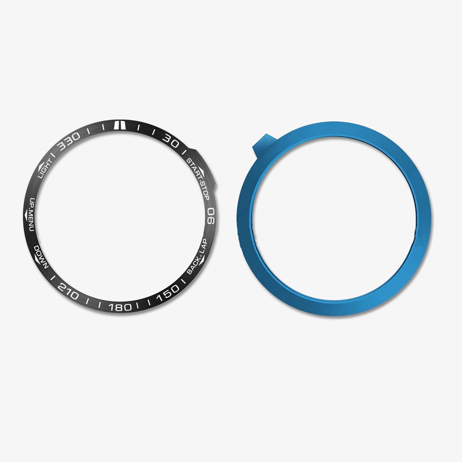 Metal Watch Bezel Racing Protective Bezel Etched Bezel Insert for Garmin Fenix 7