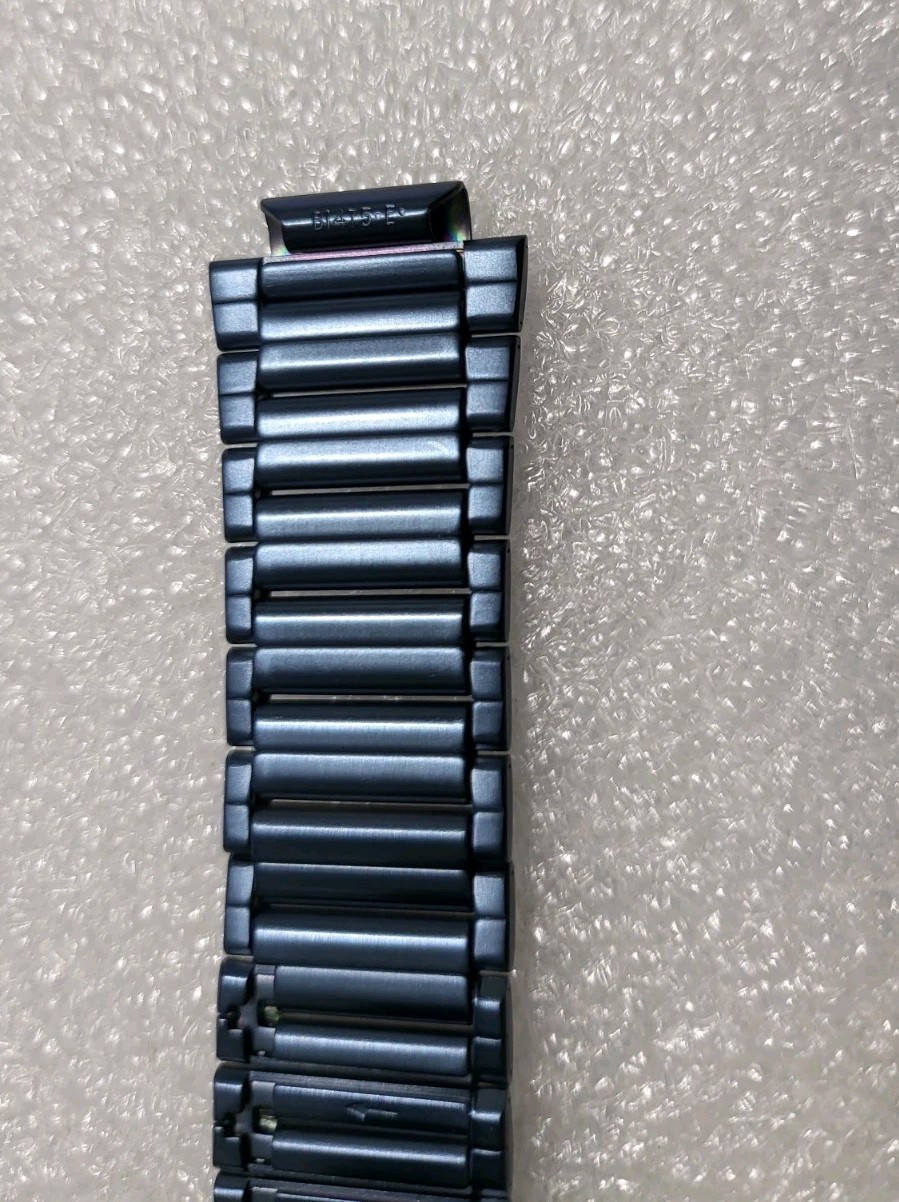 Seiko B1475.E base Metal Japan-B 21mm Link Bracelet Regular Length. Authentic