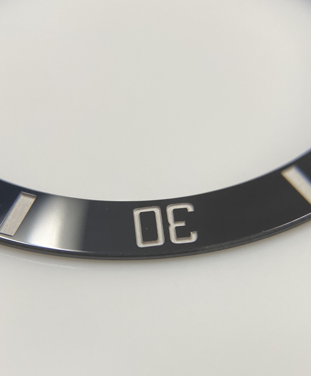 BLACK Ceramic Bezel Insert for Rolex 40mm Submariner 116610LN