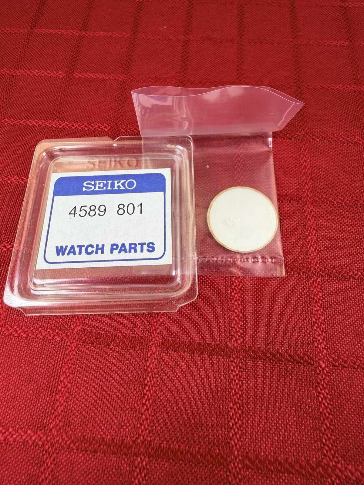 Genuine Seiko 4589 801 Piezoelectric Element Alarm Buzzer – New Old Stock (NOS)