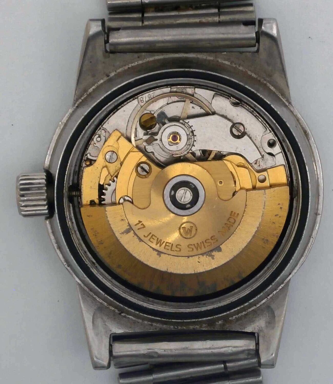 VTG WEST END Sowan Steel Wristwatch. Ref: S4289. Cal: 2878. For Repairs
