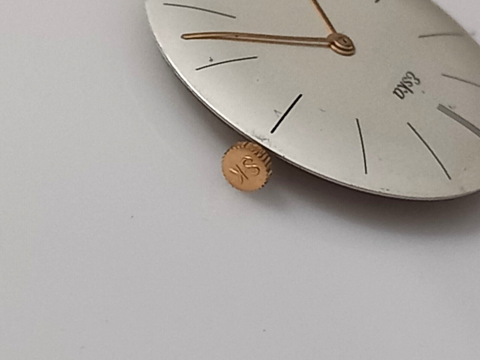 30.5 MM ESKA DIAL WITH AURORE VILLERET 423 MVT ( 18K HANDS & CROWN ) – WORKING