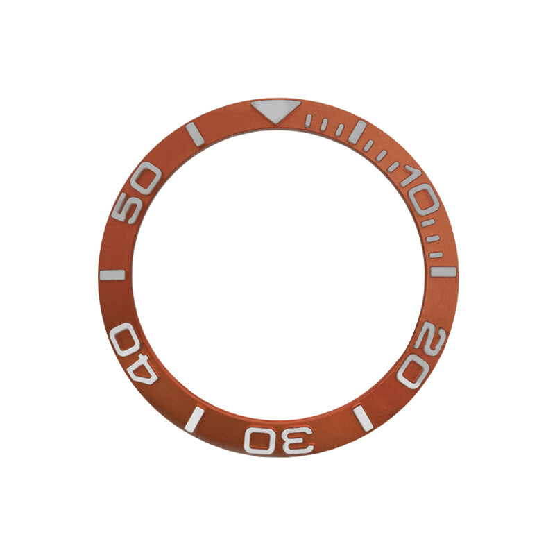 38mm Aluminum bezel Insert For 40mm Watch Case Fit 40mm Watch Case Repair Parts
