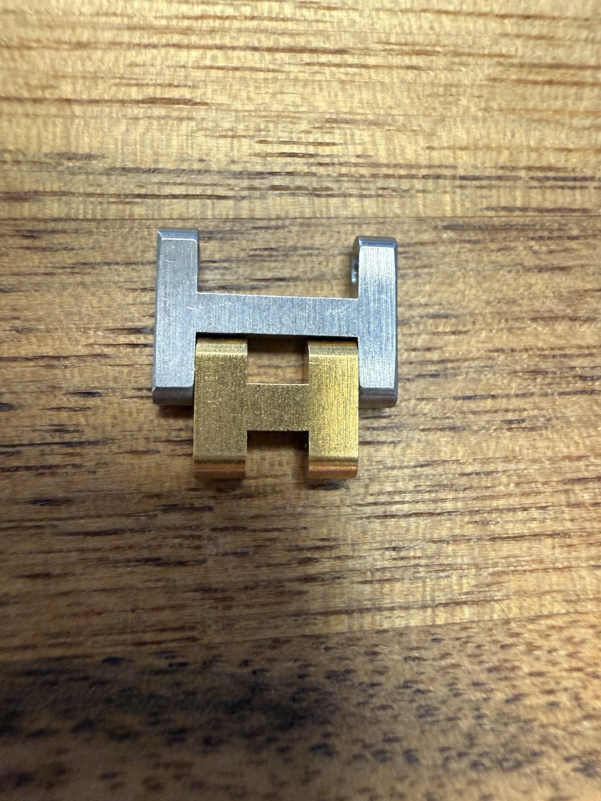 HERMES Clipper 12mm Authentic Link Watch Band Bracelet Parts